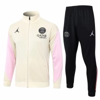 24-25 PSG Jordan Mens Beige Training Presentation Tracksuit