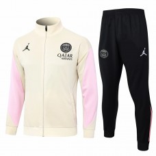 24-25 PSG Jordan Mens Beige Training Presentation Tracksuit