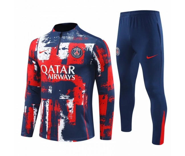 24-25 PSG Jordan Mens Red Training Technical Tracksuit