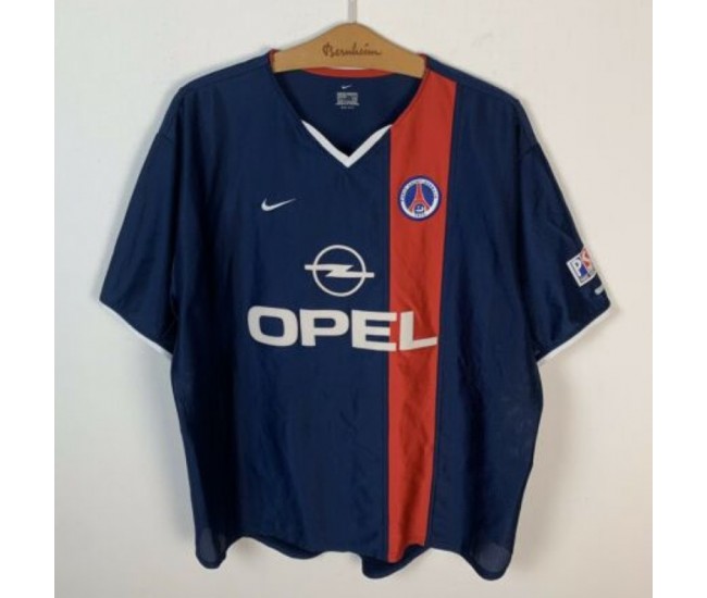  2001-2002 Paris Saint Germain Home Retro Jersey
