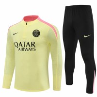 24-25 PSG Mens Yellow Training Technical Tracksuit