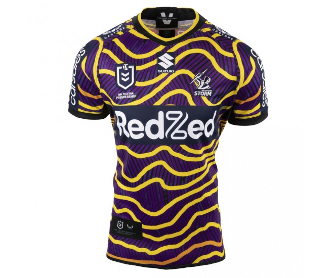 Melbourne Storm Mens Indigenous Rugby Jersey 2022