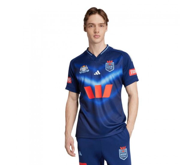 NSW Blues State of Origin Mens Captains Run Rugby Jersey 2025