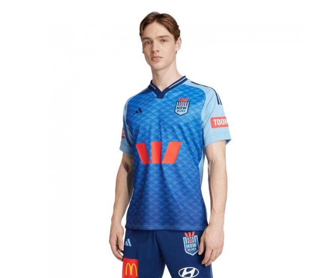 NSW Blues State of Origin Mens Training Rugby Jersey 2025