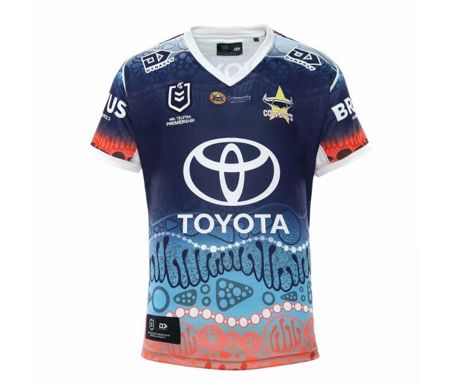 North Queensland Cowboys Men's Indigenous Rugby Jersey 2022