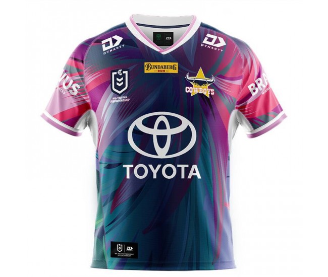 North Queensland Cowboys Mens Women In League Rugby Jersey 2022