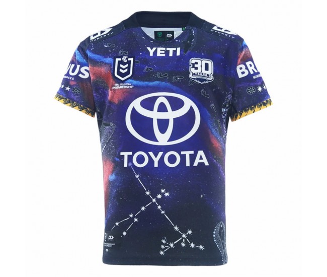 North Queensland Cowboys Men's Indigenous Rugby Jersey 2025