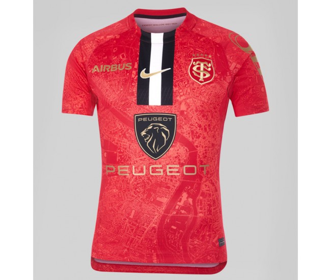Toulouse Champions Cup-x Ernest Wallon Rugby Jersey 2021-22