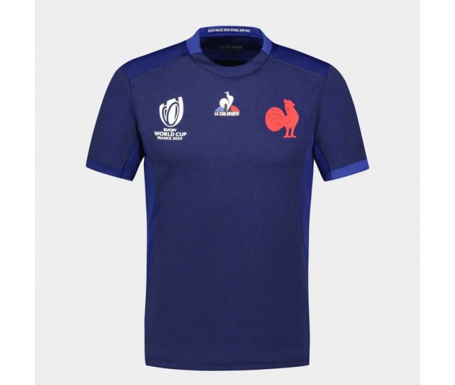 France Mens Home RWC 2023 Rugby Jersey