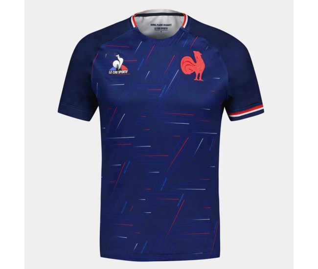 France Sevens Mens Pre Match Jersey Rugby Jersey 2023
