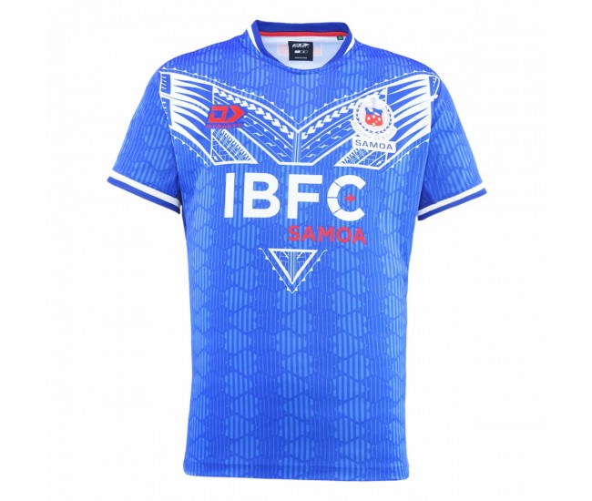 Toa Samoa Mens Home Rugby Jersey 2024