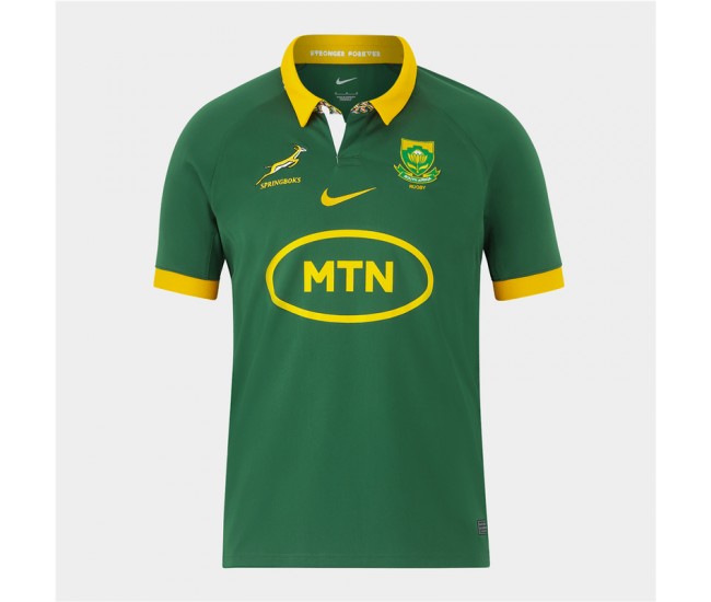 South Africa Springboks Mens Home Rugby Jersey 2023