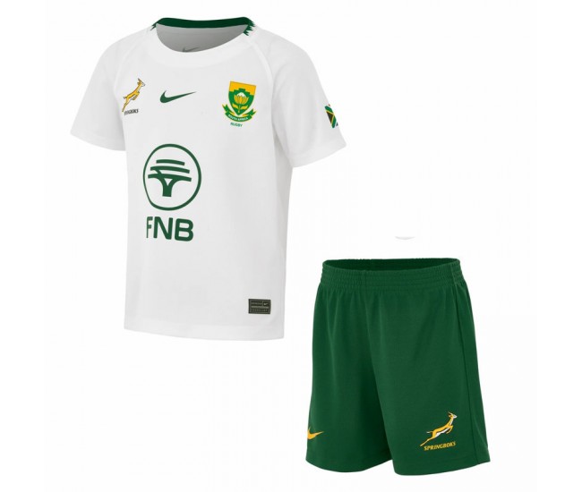 South Africa Springboks Kids Away Rugby Kit 2025