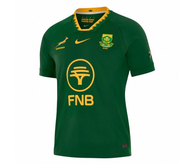South Africa Springboks Mens Home Rugby Jersey 2025