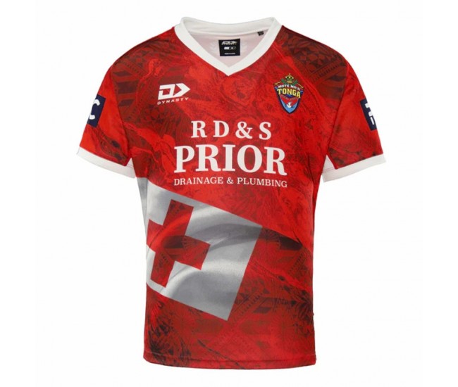 Tonga Mens Home Rugby Jersey 2022