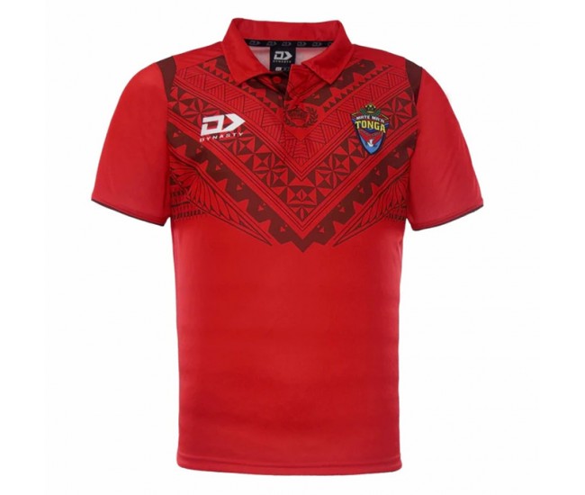 Tonga Mens Training Rugby Media Polo 2022
