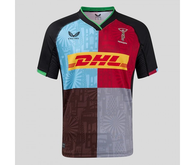 Harlequins Mens Home Rugby Jersey 2024