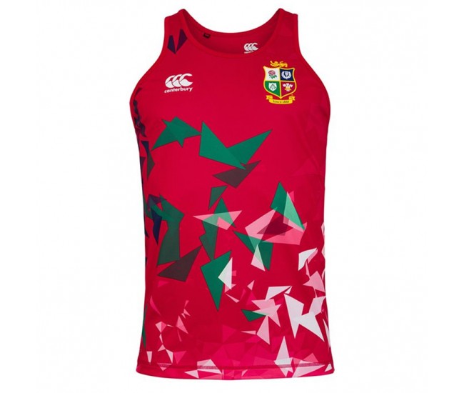 CCC British And Irish Lions Mens Rugby Singlet 2021 Red