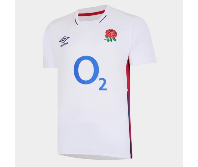 Umbro England Mens Home Rugby Jersey 2021-22
