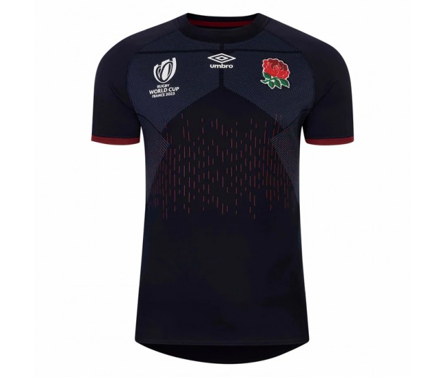 England Mens Away Rugby World Cup Jersey 2023