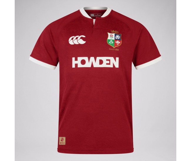 British And Irish Lions Red Rugby Jersey 2025