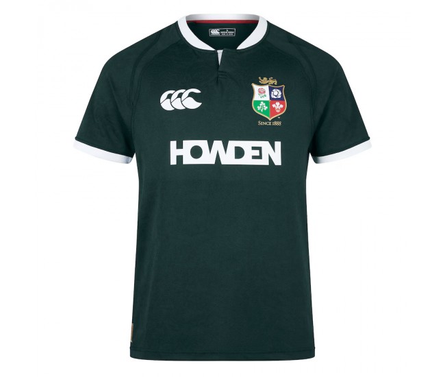British And Irish Lions Dark Green Training Rugby Jersey 2025