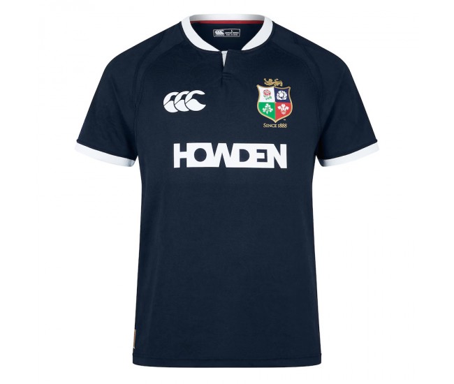 British And Irish Lions Navy Training Rugby Jersey 2025