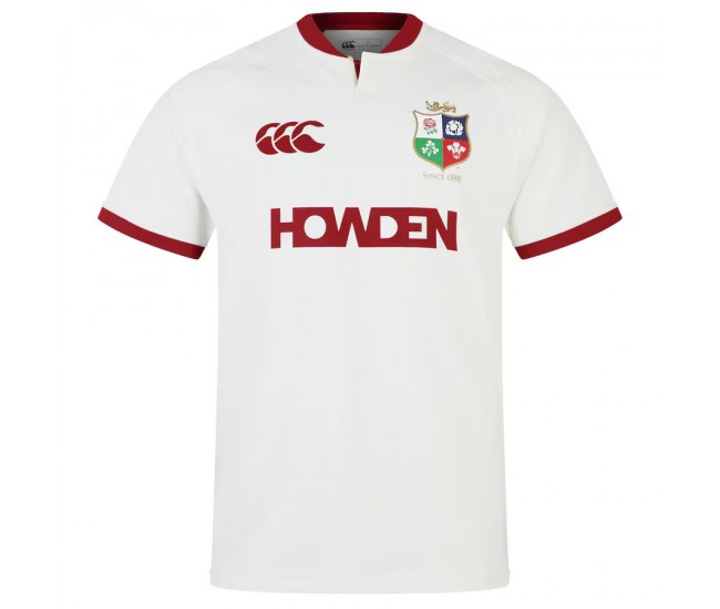 British And Irish Lions White Training Rugby Jersey 2025