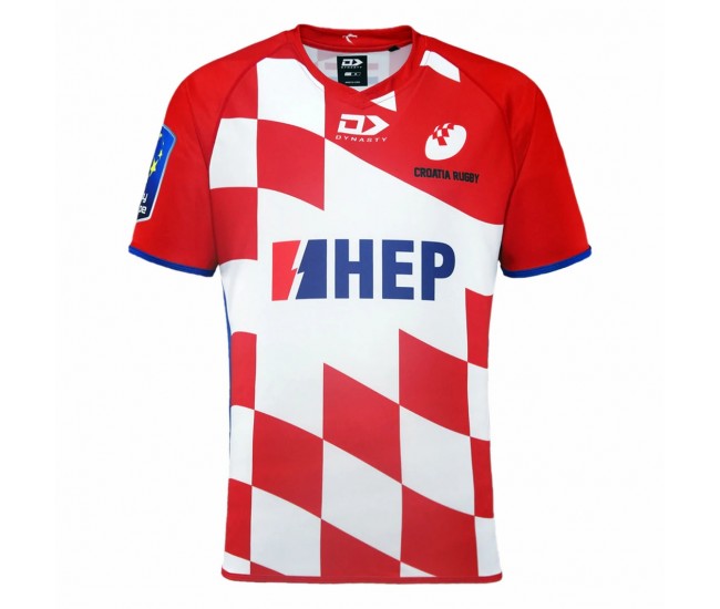 Croatia Mens Home Rugby Jersey 2024