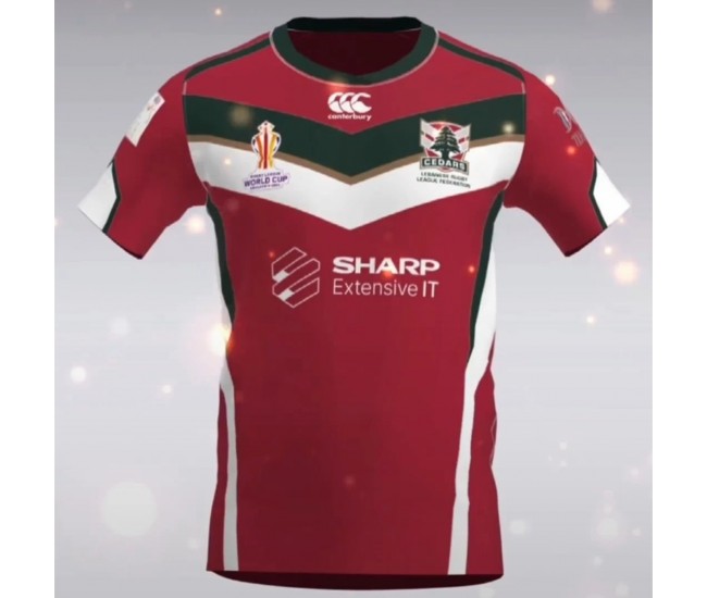 Cedars Mens Away Rugby Jersey RLWC 2021