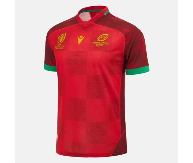 Portugal Men's Home Rugby World Cup Jersey 2023