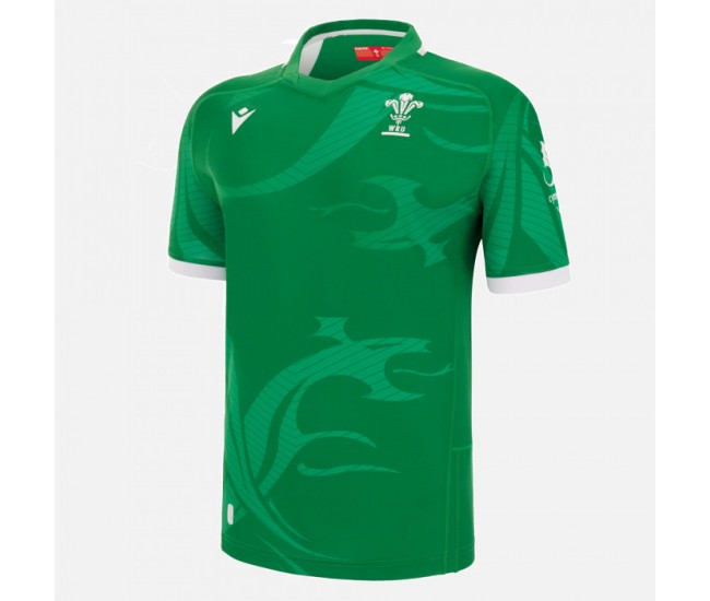 Welsh Mens Commonwealth Games Away Rugby Jersey 2022-23