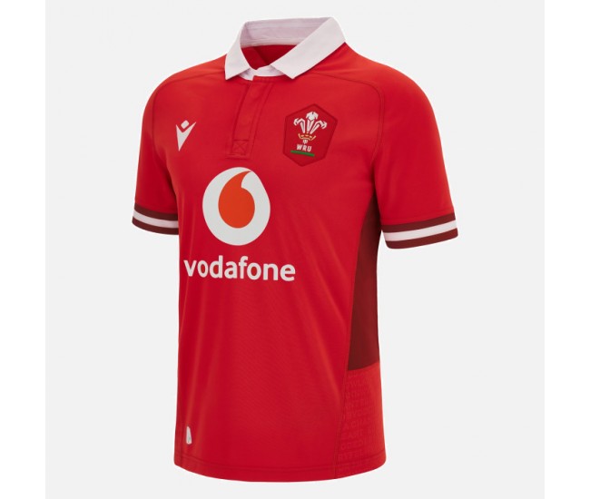 Wales Mens Home Rugby Jersey 2023