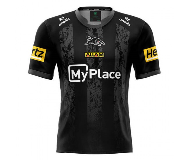 Penrith Panthers Men's Dark Training Rugby Jersey 2025