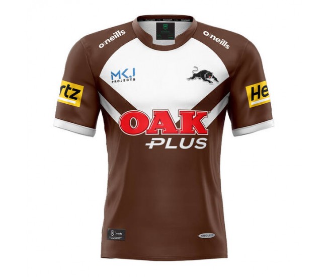 Penrith Panthers Mens Warm Up Rugby Tee 2023