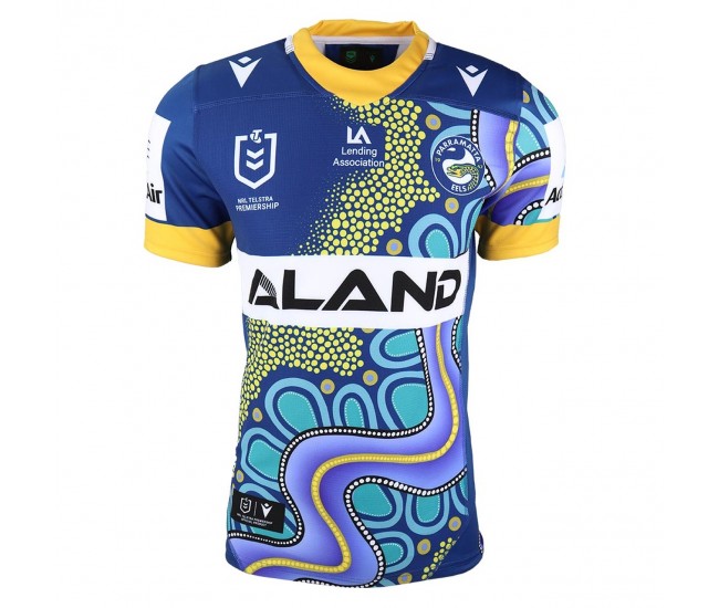 Parramatta Eels Mens Indigenous Rugby Jersey 2021