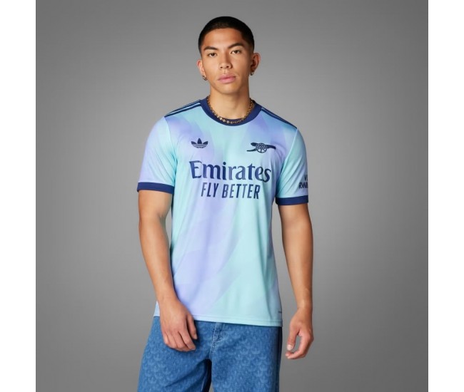 24-25 Arsenal FC Mens Third Authentic Soccer Jersey 