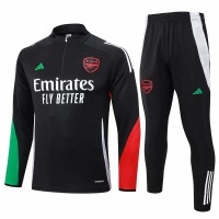 24-25 Arsenal FC Black Training Technical Tracksuit