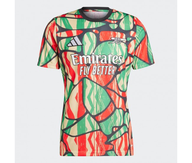 24-25 Arsenal Mens Warm Up Soccer Jersey 