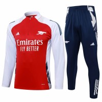 24-25 Arsenal FC Mens Red Training Technical Tracksuit
