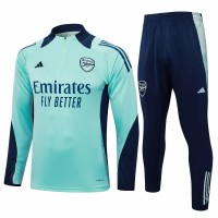 24-25 Arsenal FC Mens Green Training Technical Tracksuit