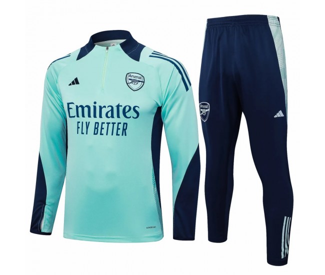 24-25 Arsenal FC Mens Green Training Technical Tracksuit