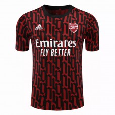 Arsenal Pre Match Jersey Red Black 2020 2021