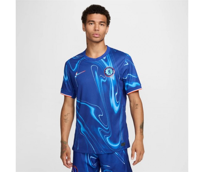 24-25 Chelsea Mens Home Authentic Soccer Jersey 