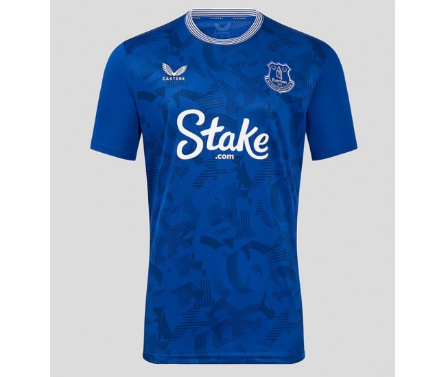 24-25 Everton Mens Home Soccer Jersey