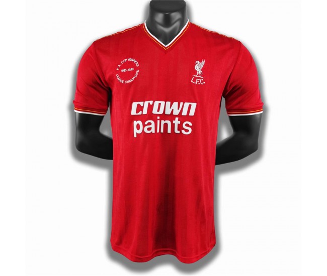 1985-1986 Liverpool FC Home Retro Jersey