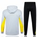 24-25 Liverpool FC Mens White Training Hooded Presentation Tracksuit