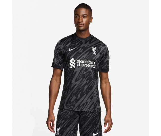 24-25 LFC Mens Black Goalkeeper Jersey