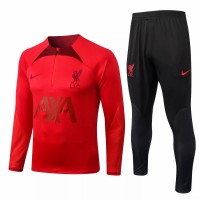 2022-23 Liverpool FC Red Training Technical Soccer Tracksuit