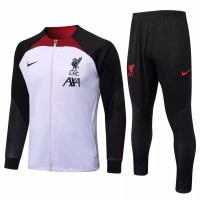 2022-23 Liverpool FC White Training Presentation Soccer Tracksuit